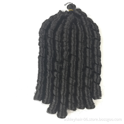 premium synthetic braid hair piece jumbo hair braid rich braid synthetic curly piece 14inch